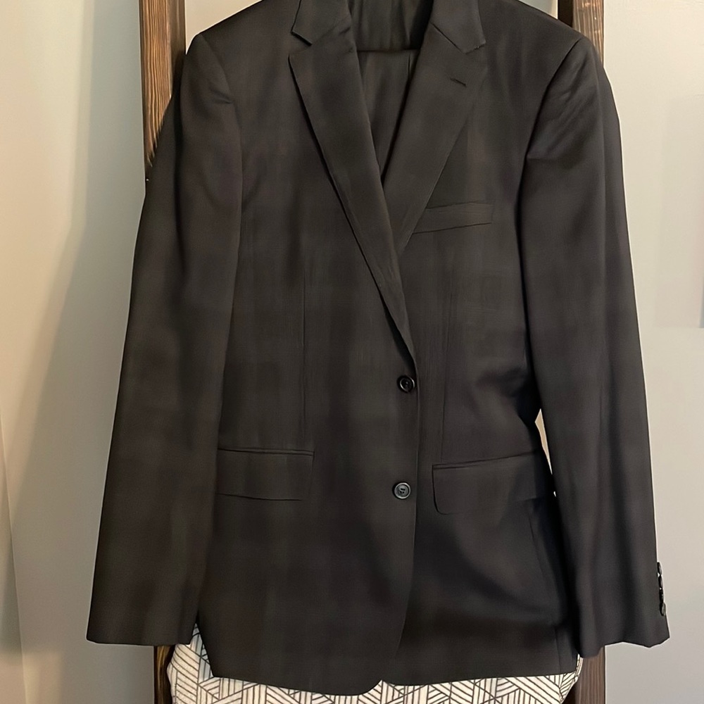 Black Hugo boss suit
